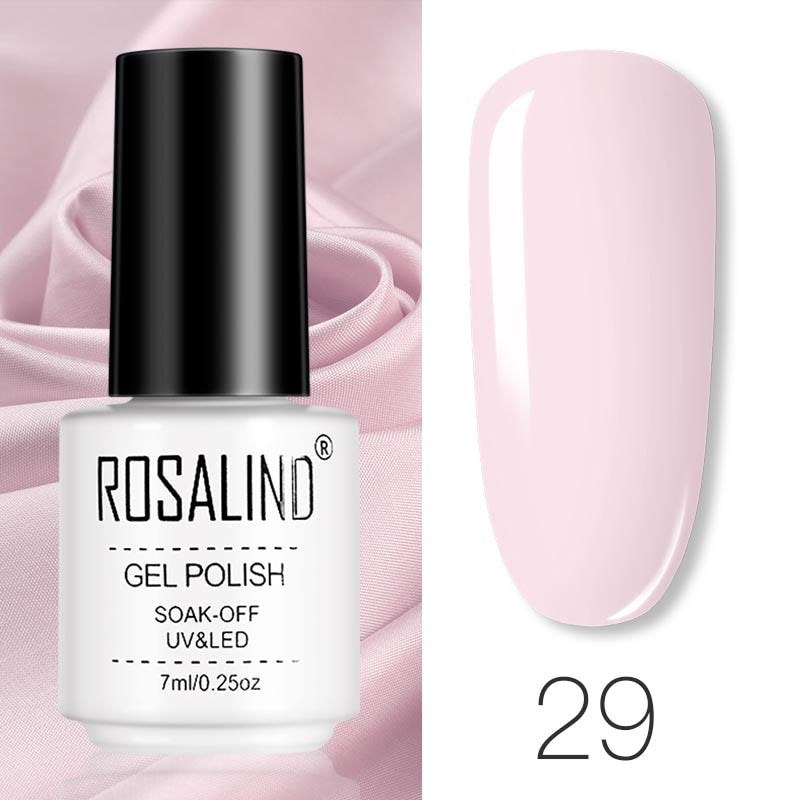 ROSALIND Gel Polish Set Manicure for Nails Semi Permanent Vernis top coat UV LED Gel Varnish Soak Off Nail Art Gel Nail Polish - 2bazar4