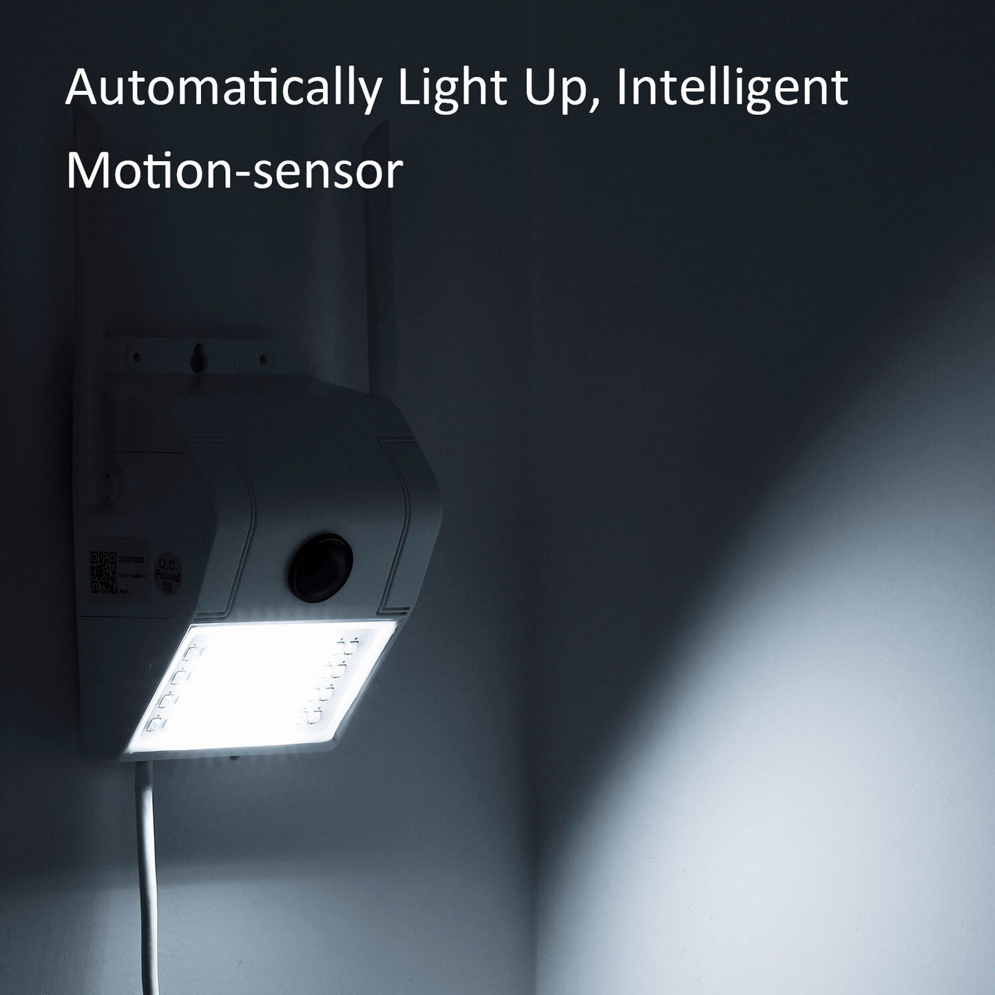 1080P Multifunctional WIFI Wireless Surveillance Outdoor Wall Light Webcam Security Camera PIR Motion Detection IP65 Waterproof - 2bazar4