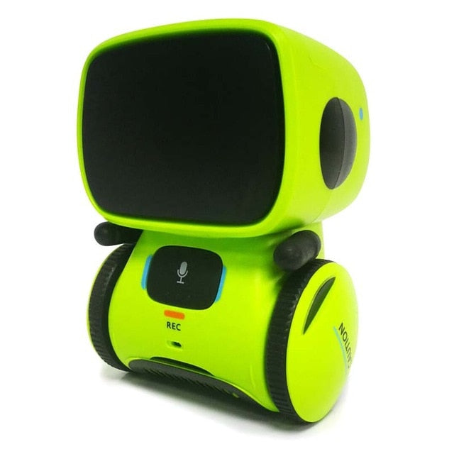 Interactive Toy Robot: Cute, English-speaking, dances, walks, and records dialogue. - 2bazar4
