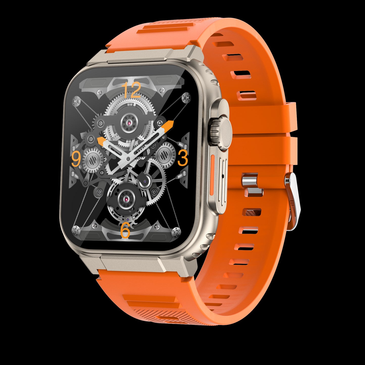 A70 Smart watch 1.96 inch BTCall 600mha SmartWatch for Men Women IP68 Waterproof Heart Rate Fitness Bracelet Sport - 2bazar4