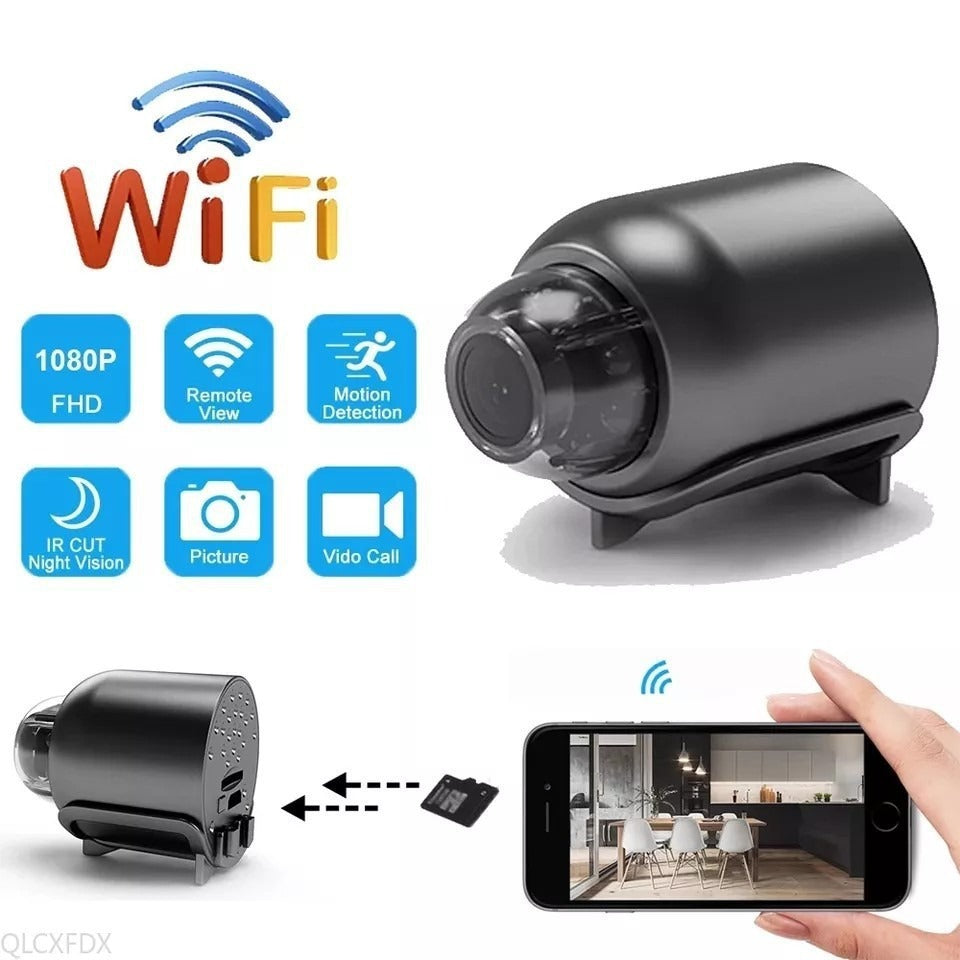 X5 1080P HD Mini Camera WiFi Home Monitor Indoor Safety Security Surveillance Night Vision Camcorder IP Cam Audio Video Recorder - 2bazar4