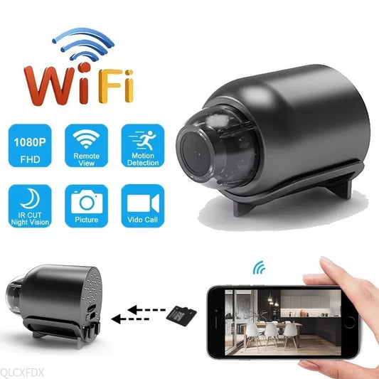 X5 1080P HD Mini Camera WiFi Home Monitor Indoor Safety Security Surveillance Night Vision Camcorder IP Cam Audio Video Recorder - 2bazar4