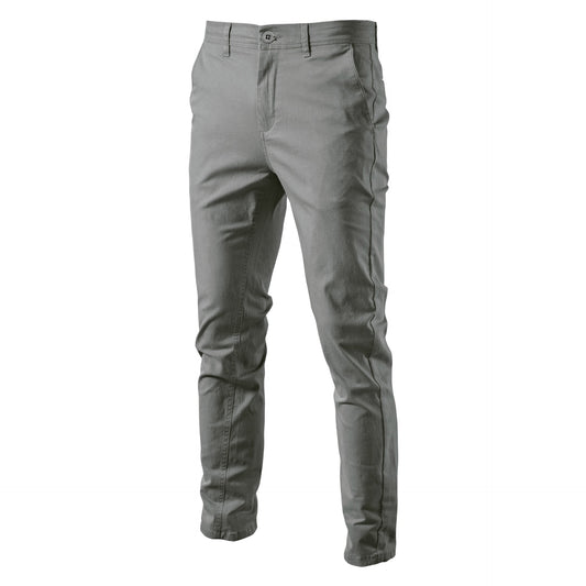 Autumn New Men's Casual Pants Breathable Men's Wear Japanese Youth Business Versatile Thickened Cotton Pants - 2bazar4