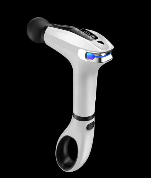 4 Massage Silicone Head Powerful Fascial Gun Portable Vibration Deep Tissue Percussion Muscle Back Massage Gun For Women - 2bazar4