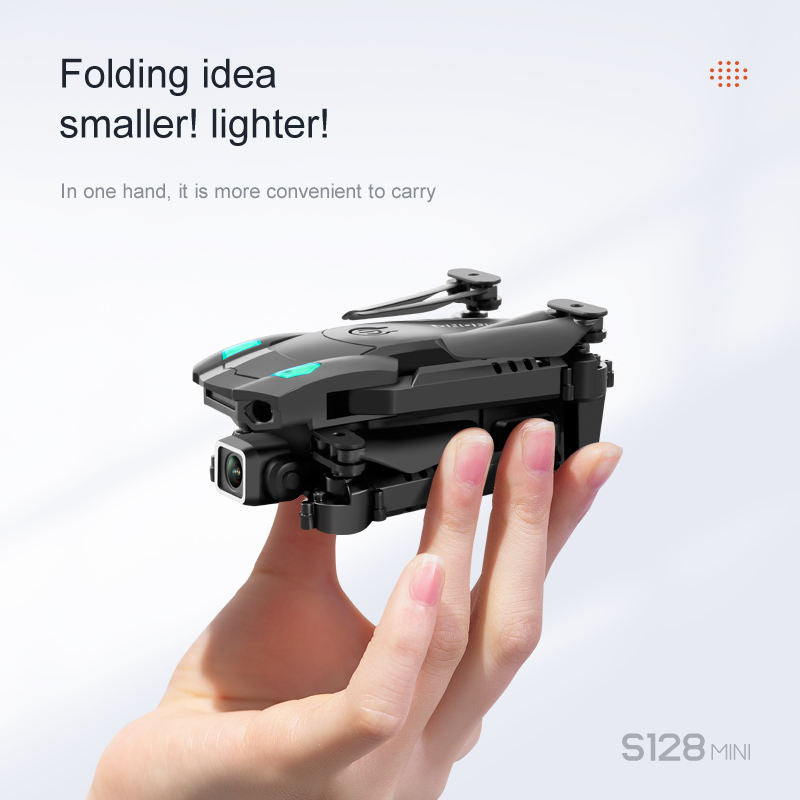 S128 Three-Sided Obstacle Avoidance Drone 4K Dual Camera HD Aerial Photography Quadcopter Mini Fixed Height Remote Control Aircraft - 2bazar4