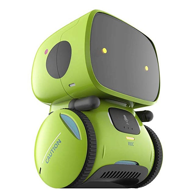 Interactive Toy Robot: Cute, English-speaking, dances, walks, and records dialogue. - 2bazar4