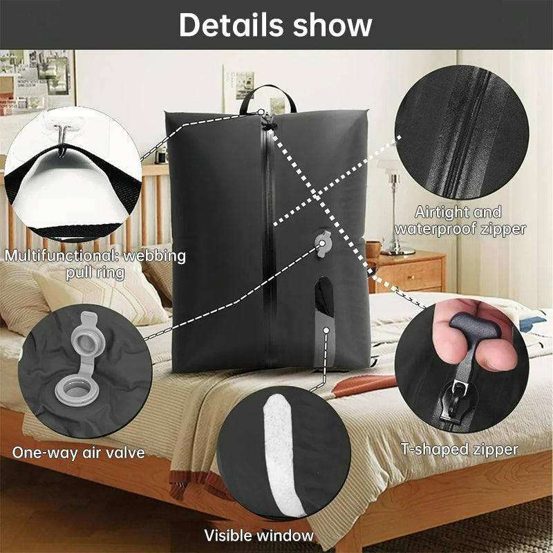 Travel essentials: Vacuum bags, luggage, clothes boxes, packing bags, accessories, compression cubes eprolo