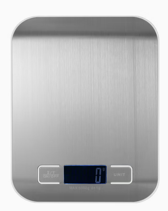 Electric Kitchen Scale Silver - 2bazar4