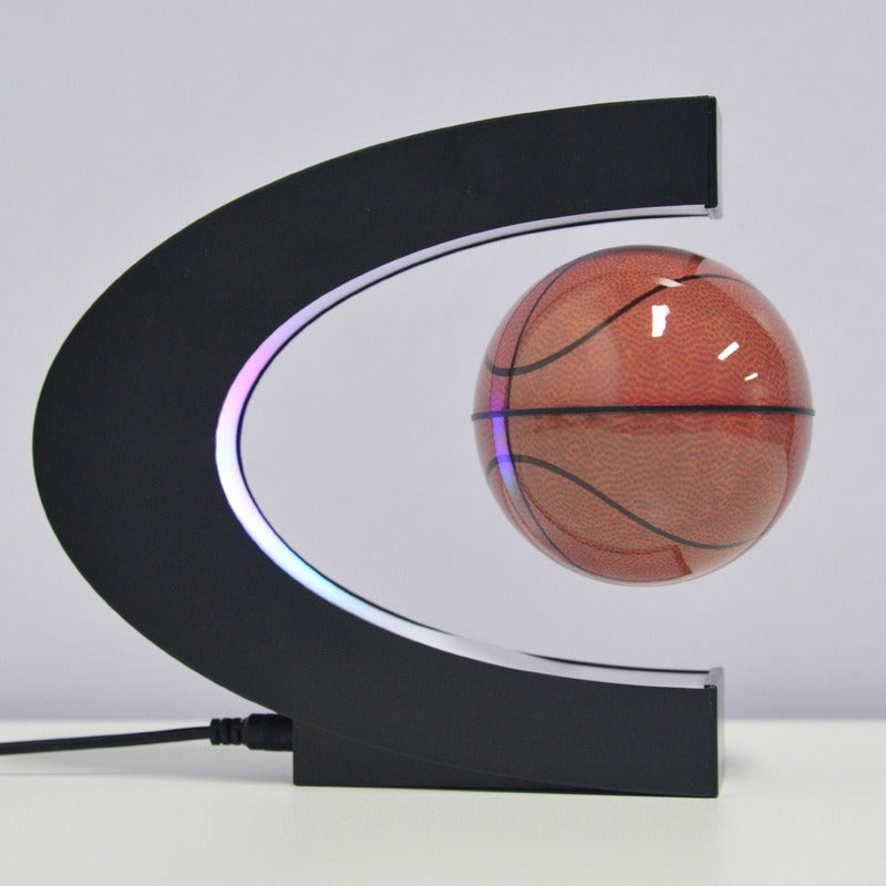 C-Shaped 3-Inch Magnetic Levitation Globe Creative Gifts For Valentine's Day Novel Home Decorations - 2bazar4