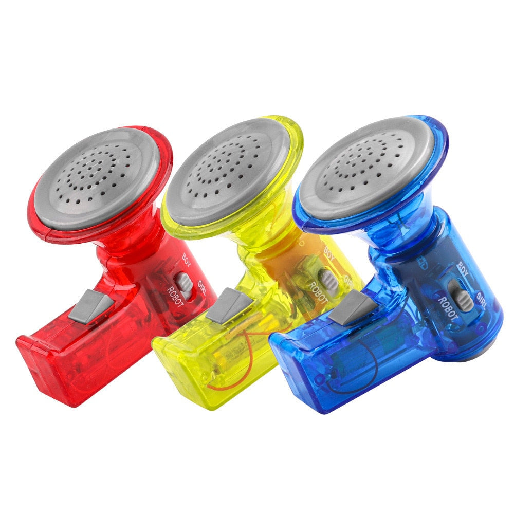 Funny Multi Voice Changer Amplifier 3 Different Voices Fun Toy Speaker Kids Gift Educational Children Kids Toys Birthday Gifts - 2bazar4