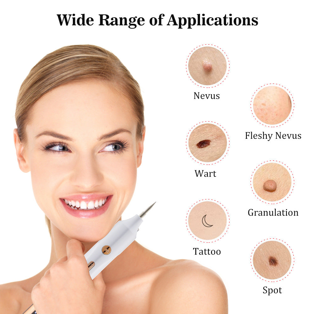9-Speed Spot Spot And Mole Pen Rechargeable Freckle Pen Home Spot Mole Sweeper Laser Spot Mole Pen Beauty Salon - 2bazar4