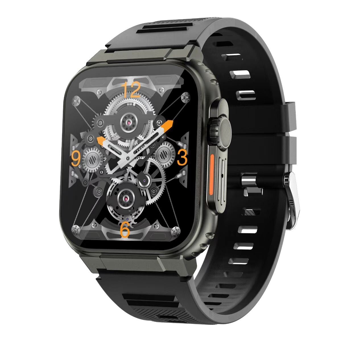 A70 Smart watch 1.96 inch BTCall 600mha SmartWatch for Men Women IP68 Waterproof Heart Rate Fitness Bracelet Sport - 2bazar4