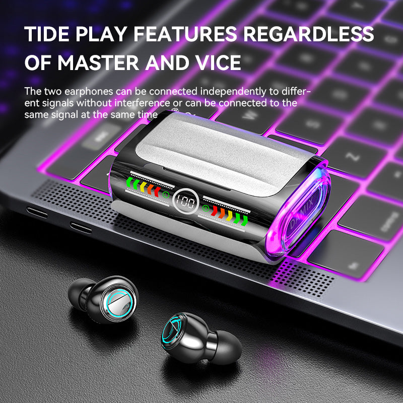 DX 01 wireless bluetooth headset in ear sports super long standby - 2bazar4