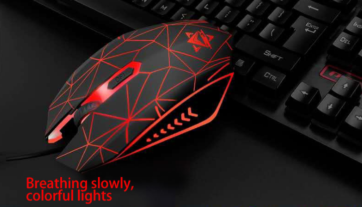 VX7 Waterproof LED Keyboard Mouse Headset Gaming set - 2bazar4