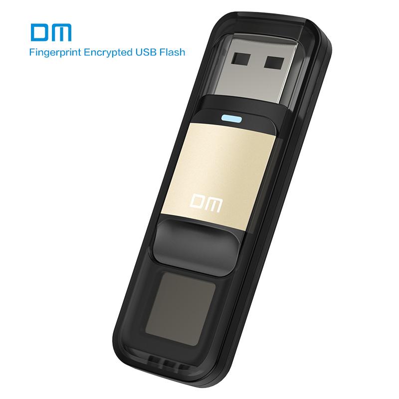DM PD061 USB3.0 32G 64G High-speed Recognition Fingerprint Encrypted Pen Drive Security Memory USB Stick - 2bazar4