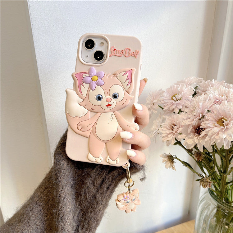 Cute Lingna Belle suitable for iPhone13pro mobile phone shell Apple 8p/xsmax soft iPhone 12 silicone 11 - 2bazar4
