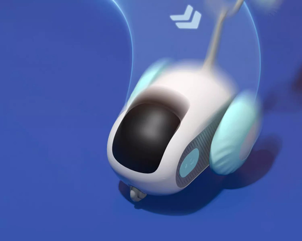 Remote Control Interactive Cat Car Toy USB Charging Chasing Automatic Self-moving Remote Smart Control Car Interactive Cat Toy P - 2bazar4