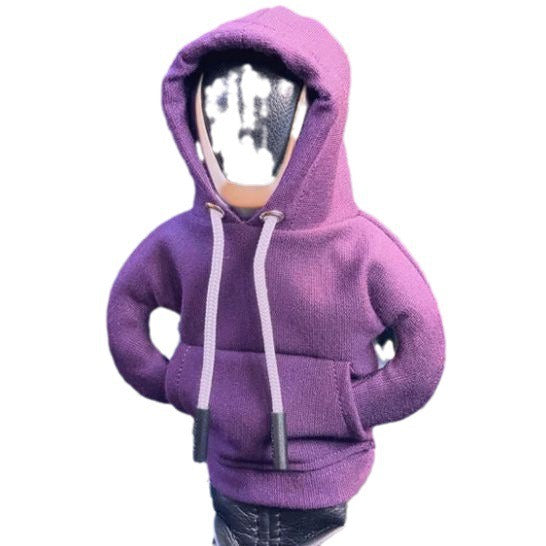 Automotive Interior Accessories Fashionable Hooded Shirt Shift Knobs Mini Hoodie Car Gear Shift Cover - 2bazar4