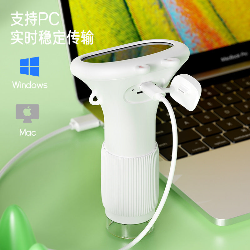 Portable High-Definition Optical Microscope for Children - Educational Science Toy and Gift for Student Experiments