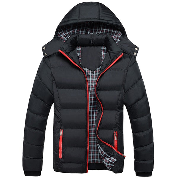 5XL Men Winter Jacket Warm Male Coats Fashion Thick Thermal Men Parkas Casual Men Branded Clothing - 2bazar4