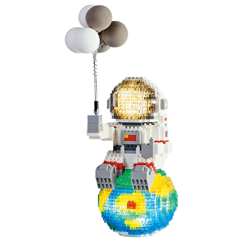 Micro Particles Lego Toy Building Blocks Astronaut Boys And Girls Series Astronaut Educational Toys - 2bazar4