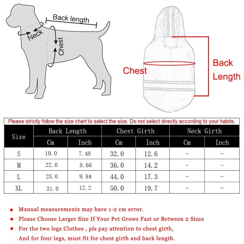 Summer Outdoor Puppy Pet Rain Coat S-XL Hoody Waterproof Jackets PU Raincoat for Dogs Cats Apparel Clothes - 2bazar4