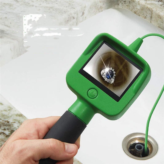 Endoscope Camera With 2.4 Inch Color Liquid LCD Screen 1.2m Gooseneck Cable Handheld Monitor Tube Inspection Borescope Camera - 2bazar4