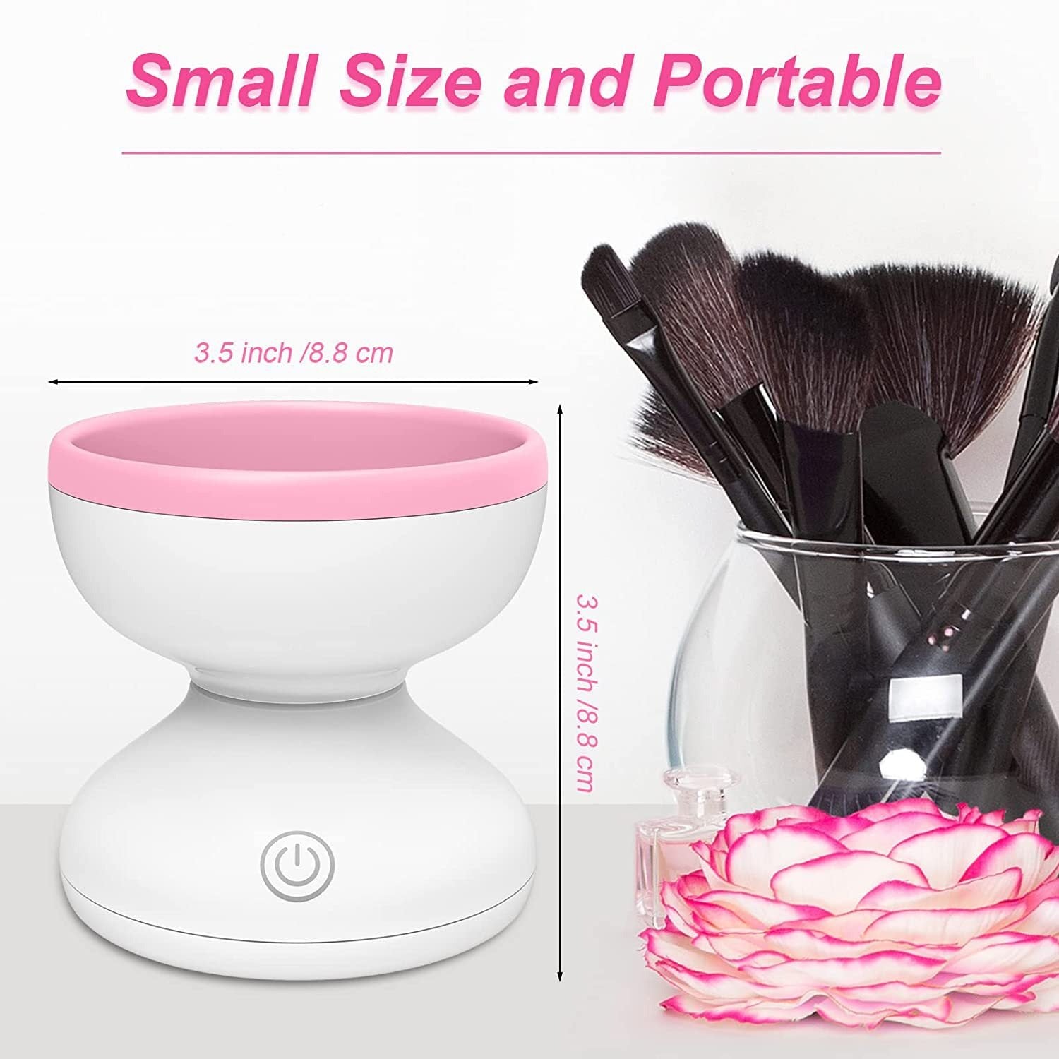 Makeup brush Automatic brush cleaner Rechargeable makeup tool cleaning artifact - 2bazar4