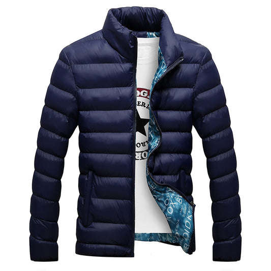 Winter Jacket Men Stand Collar Male Parka Jacket Mens Solid Thick Jackets and Coats Man Winter Parkas M-6XL - 2bazar4