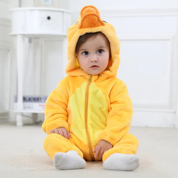Baby Rompers Toddler Animal Jumpsuit Infant Clothes Pyjamas Kids - 2bazar4