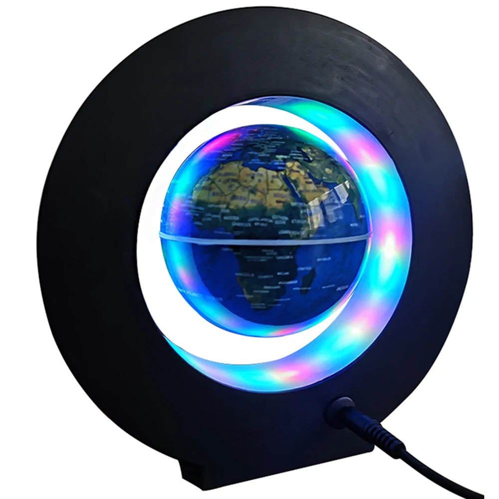 1 pcs Magnetic Levitation Globe Student school teaching equipment Night light globe Creative Gifts 110/220V AC European power - 2bazar4