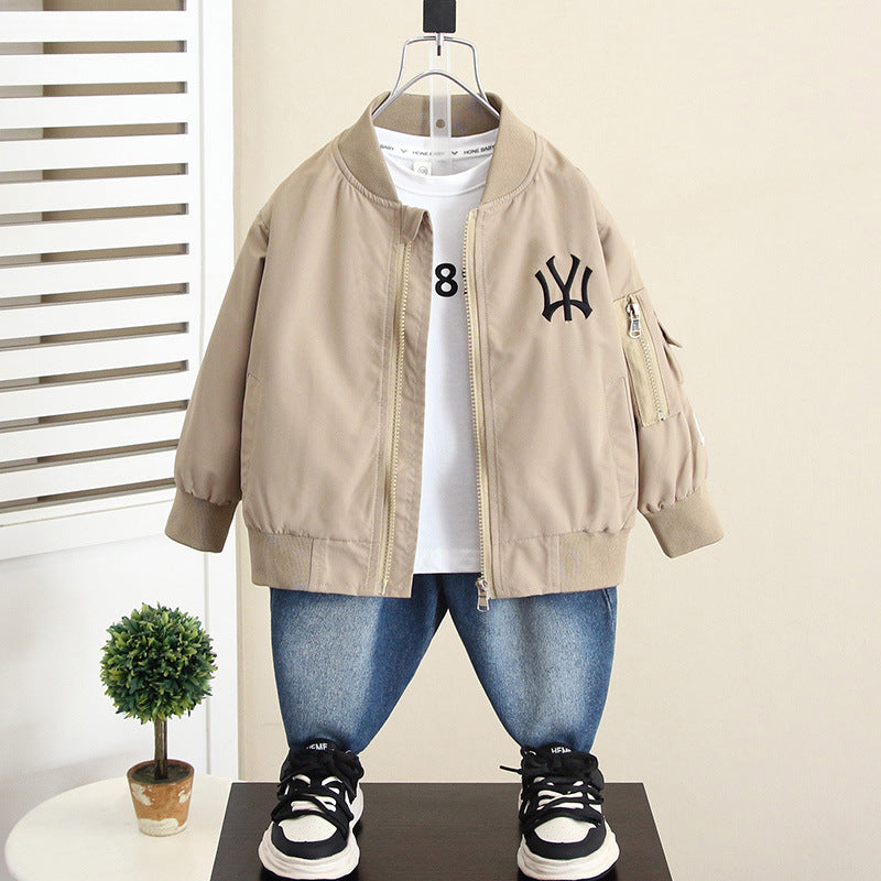 Boys Autumn Baseball Jacket - product image 4