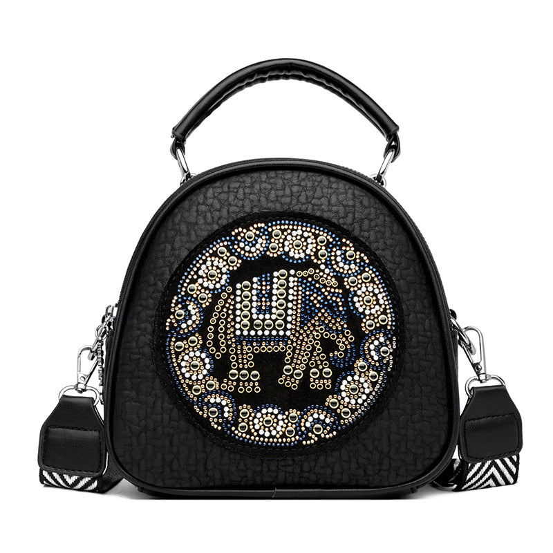 Women's Vintage Multi-Layer Shoulder & Crossbody Tote Bag
