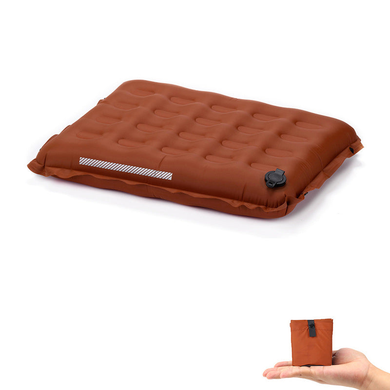 Self-Inflating Camping Seat Cushion – Waterproof & Foldable