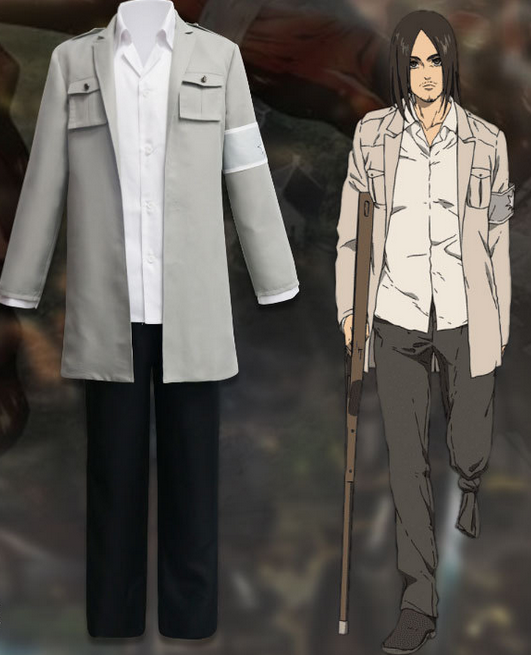 Attack on Titan Eren Jaeger Season 4 Cosplay Set