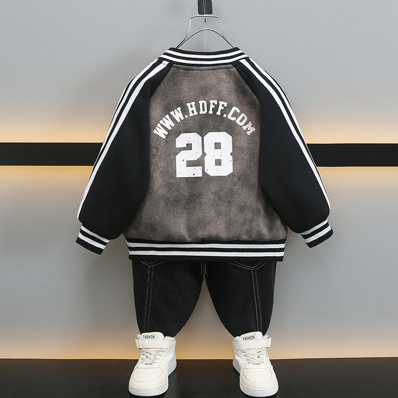 Toddler Boys Baseball Jacket - product image 3
