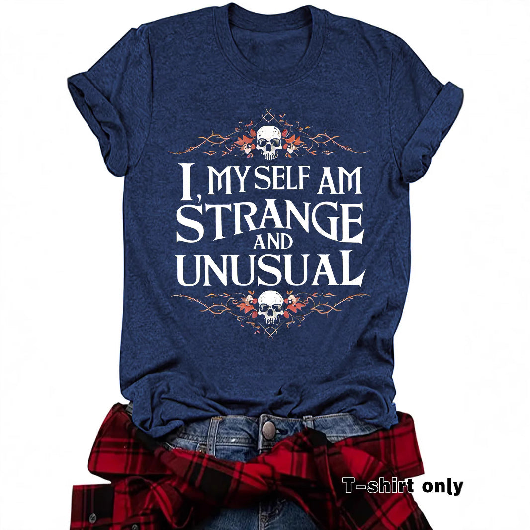 Halloween Skull Pattern T-Shirt - product image 4