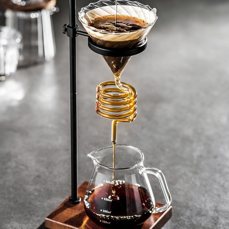 Spiral Pour-Over Coffee Dripper Stand