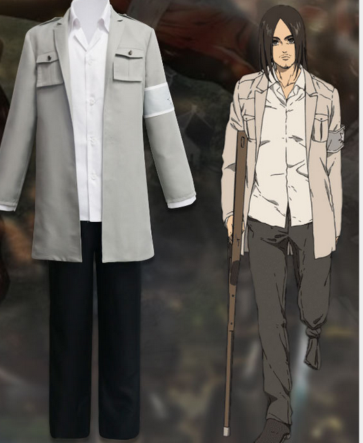Attack on Titan Eren Jaeger Season 4 Cosplay Set