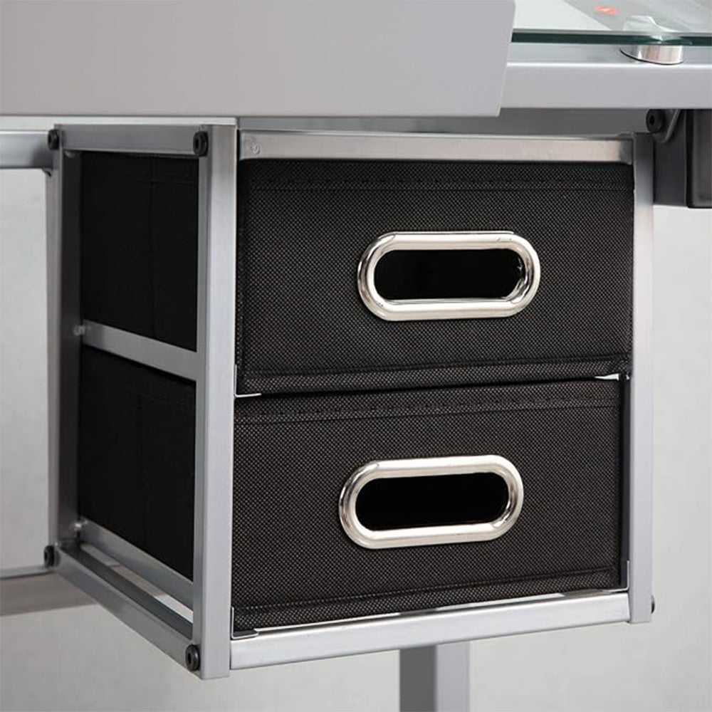 Adjustable Art Drawing Desk with Craft Station_4