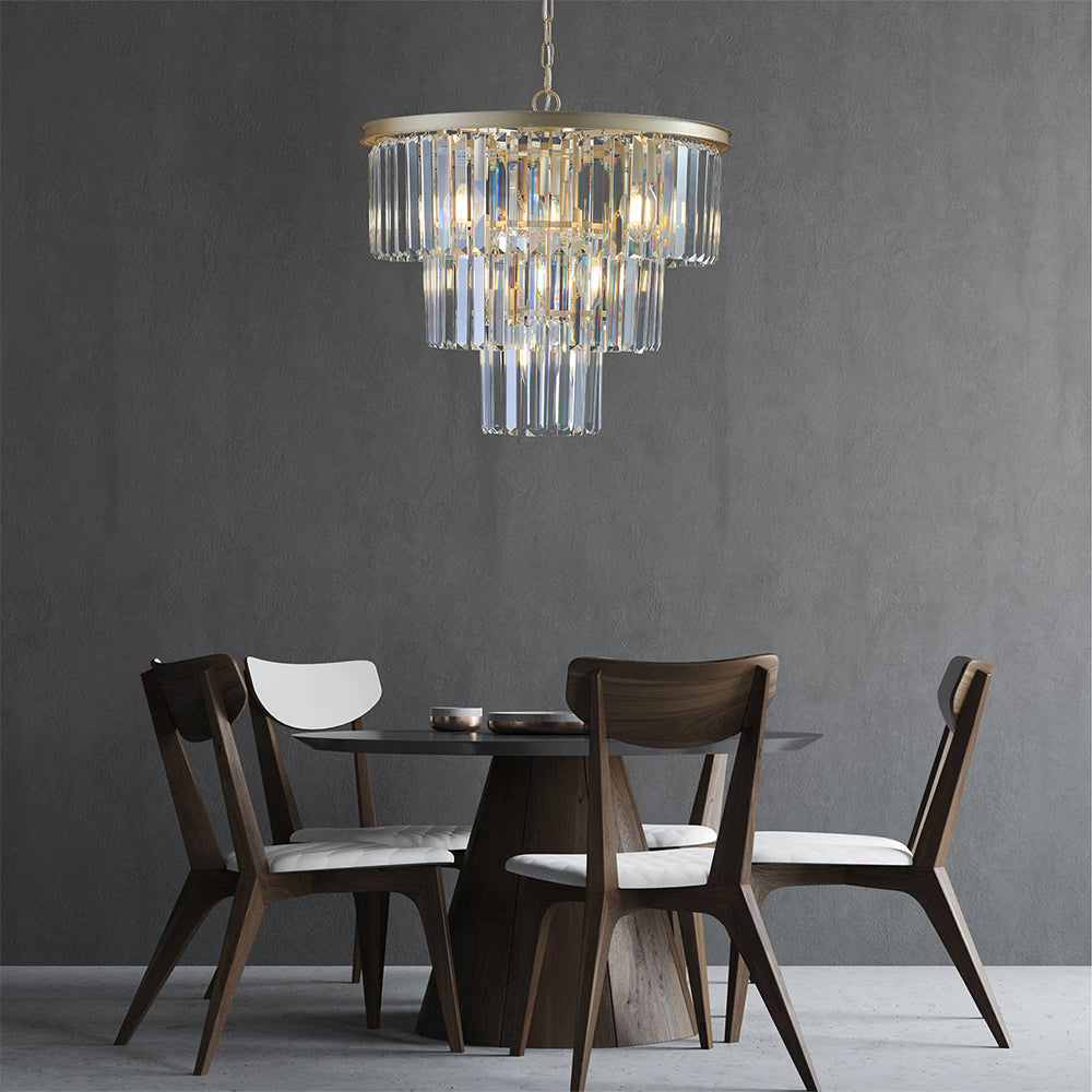 Modern Luxury Gold Crystal Chandelier Lighting_2