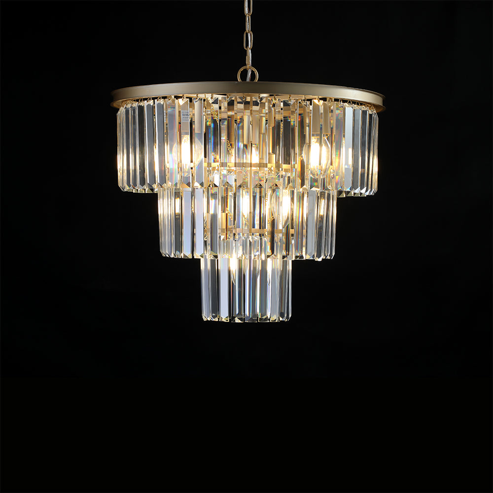 Modern Luxury Gold Crystal Chandelier Lighting_8