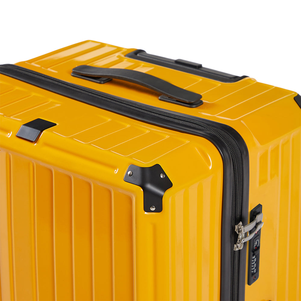 4-Piece Luggage Set Travel Bag - Yellow_12