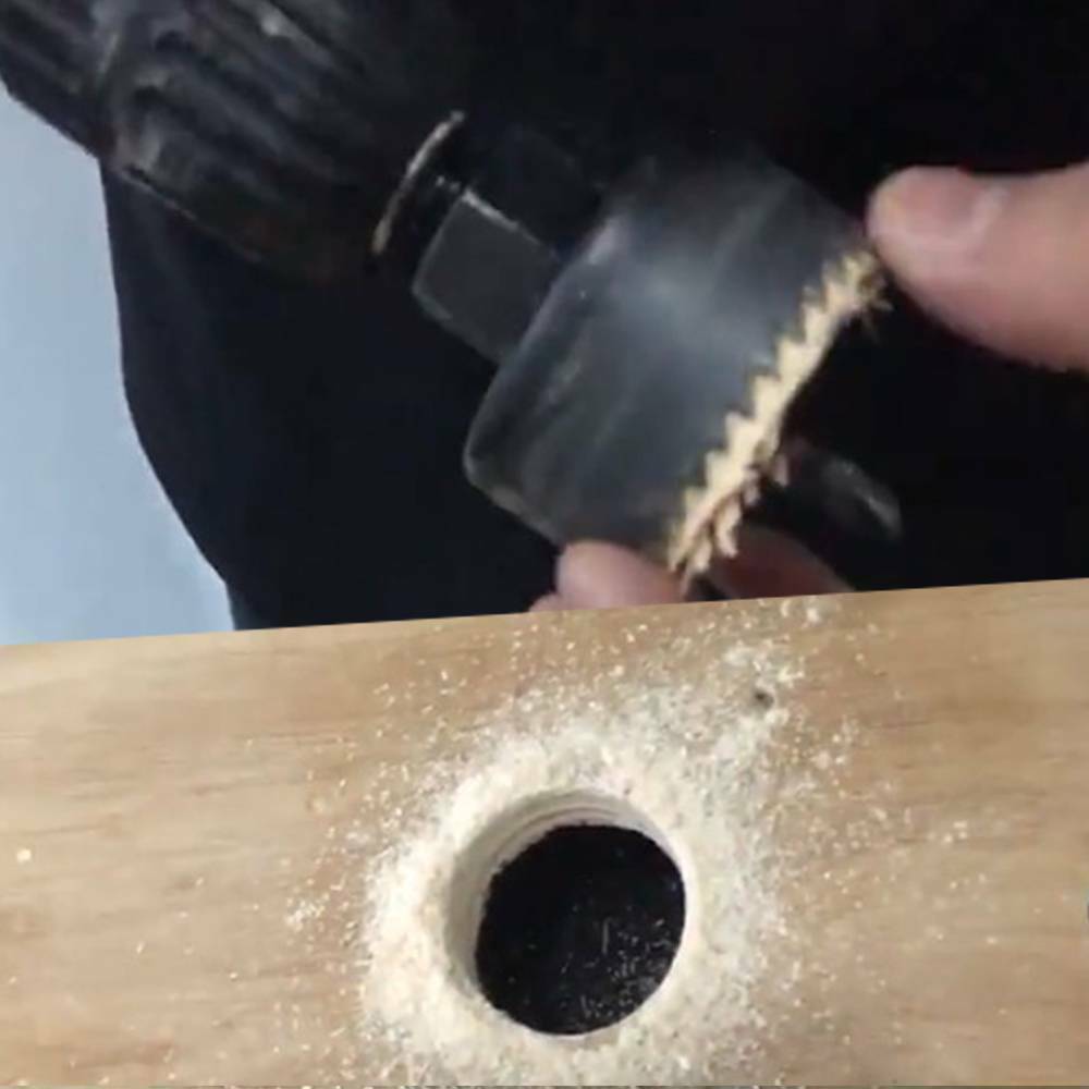 11PCS HOLE SAW CUTTER SET Round/Circular Drill Cutting Case Kit Metal/Alloy/Wood - 2bazar4