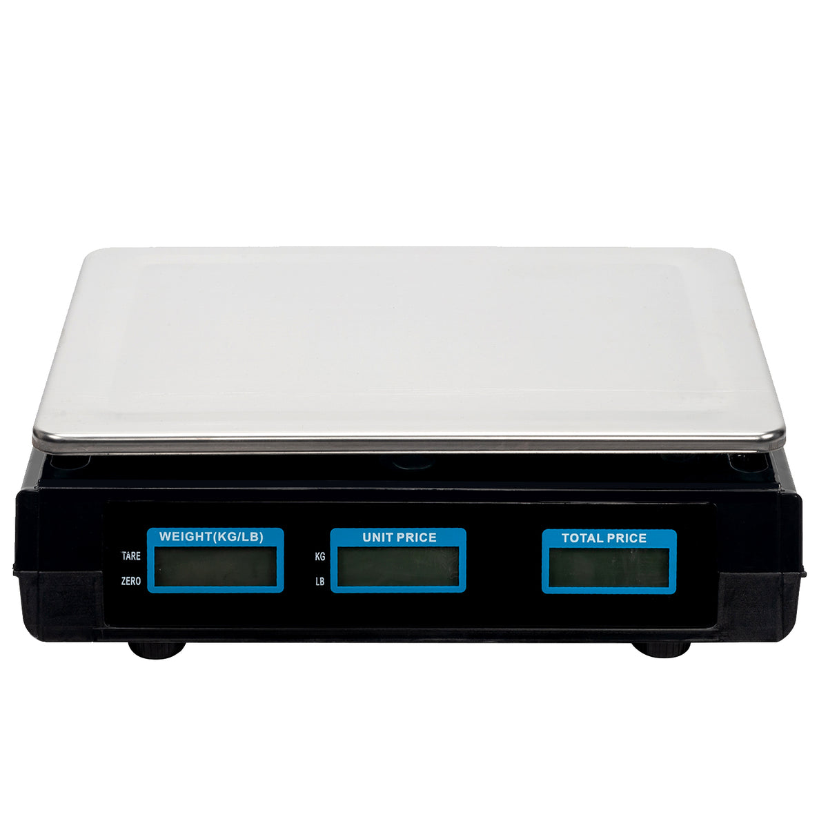 ACS-30 40kg/5g Digital Price Computing Scale for Vegetable UK Plug Silver & Black
