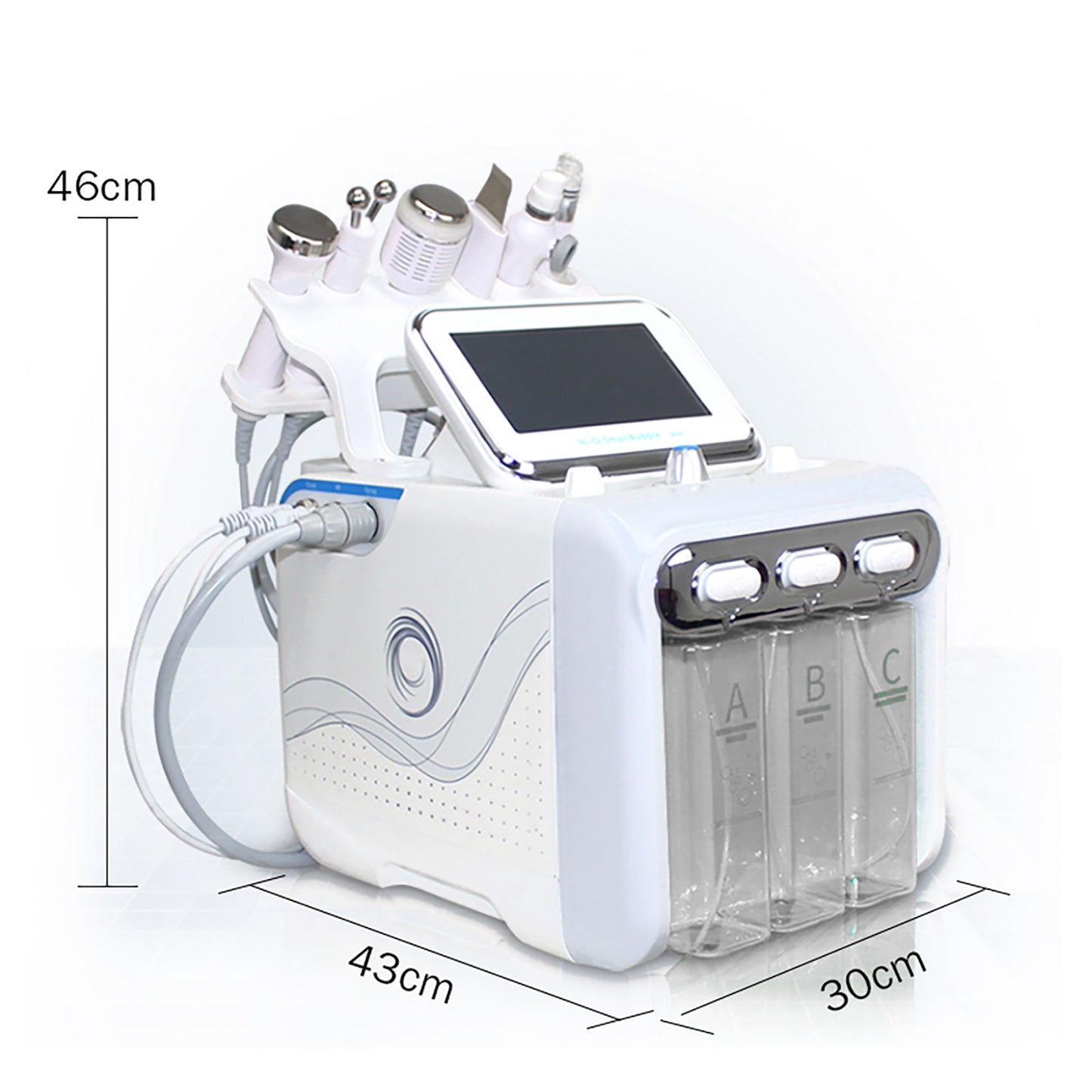 6 In1 Hydra Water Dermabrasion Skin Cleansing Hydro Dermabrasion Facial Machine