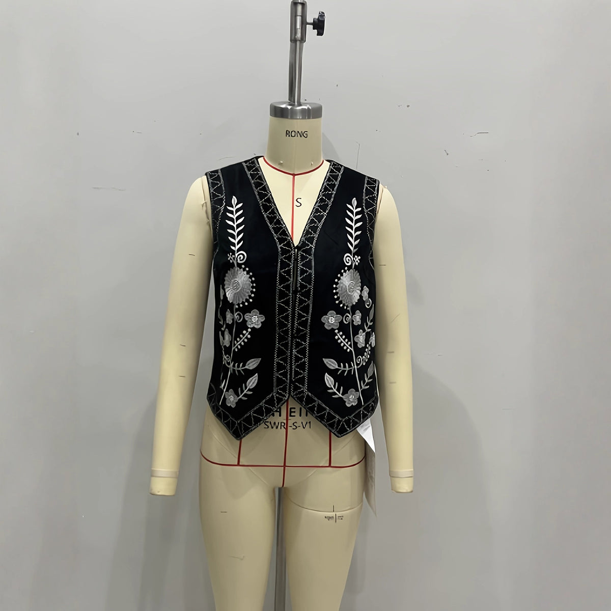 Embroidered Cardigan Vest - product image 4