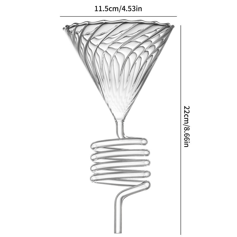 Spiral Pour-Over Coffee Dripper Stand