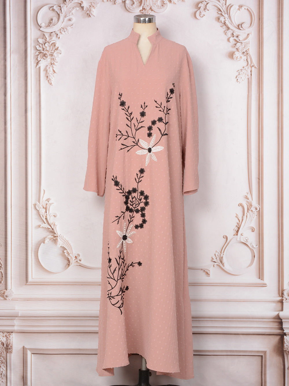 Embroidered loose women's dress