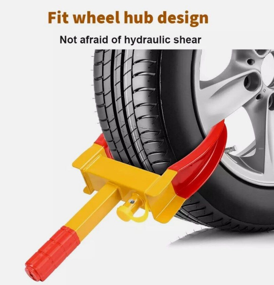 Heavy Duty Security Wheel Clamp Clamps Locks for Caravan Car Van Trailer Lock UK